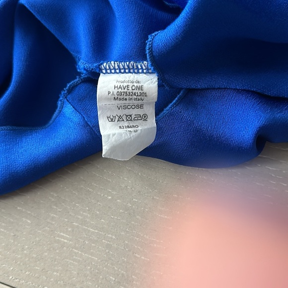 NWT! HAVEONE Made in Italy 100% Viscose Dress One Size fits all! - Picture 6 of 8